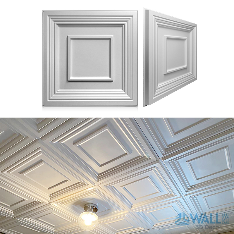 Home Bathroom Wallpaper - 30cm house wall renovation geometric 3D