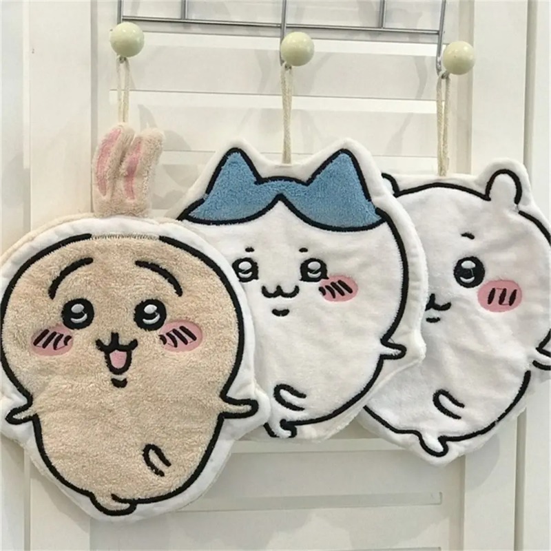Home Bathroom Gadgets - Chiikawa Usaqi Xiaobajii Cute Hanging Hand