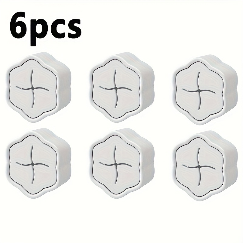Home Bathroom Gadgets - 6PCS Self Adhesive Towel Holder No