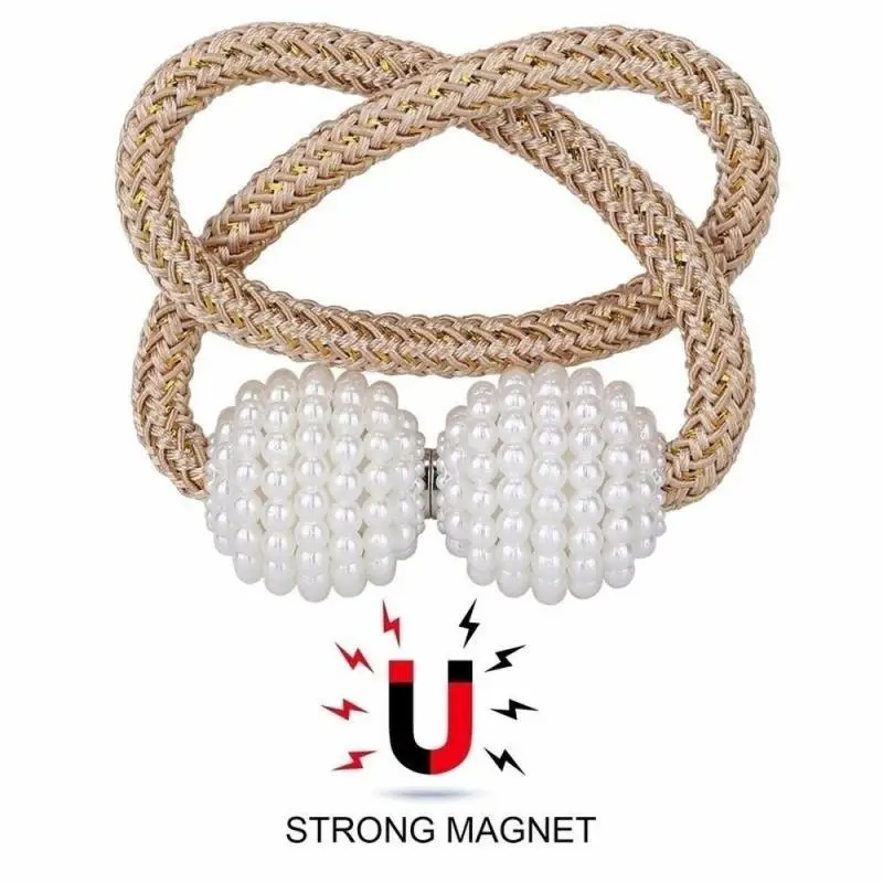 1/2PCS Pearl Magnetic Curtain  - Home Bathroom Gadgets ulasan dan harga