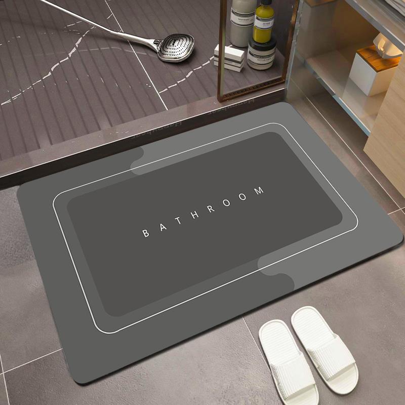 Super Absorbent Non-slip Bathr - Zara Home Bathroom Rug ulasan dan harga