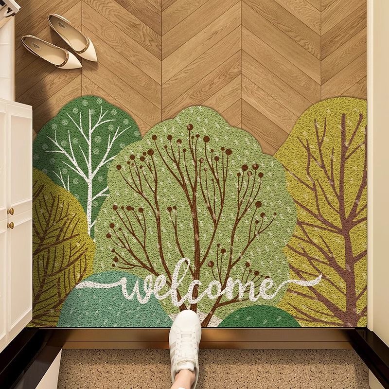 VIKAMA Entrance Silk Circle An - Zara Home Bathroom Rug ulasan dan harga