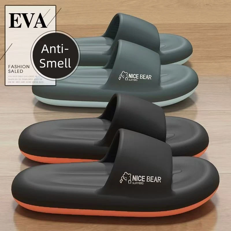Summer Fashion Slippers Men Sh - Home Bathroom Colors ulasan dan harga