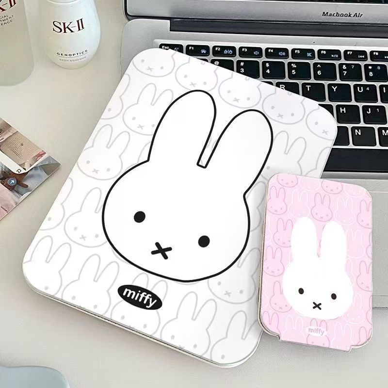 Miffy Bunny Makeup Mirror Port - Home Goods Bathroom Accessories ulasan dan harga