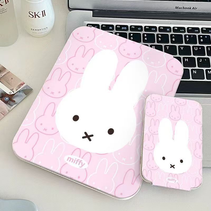 Miffy Bunny Makeup Mirror Port - Home Goods Bathroom Accessories ulasan dan harga