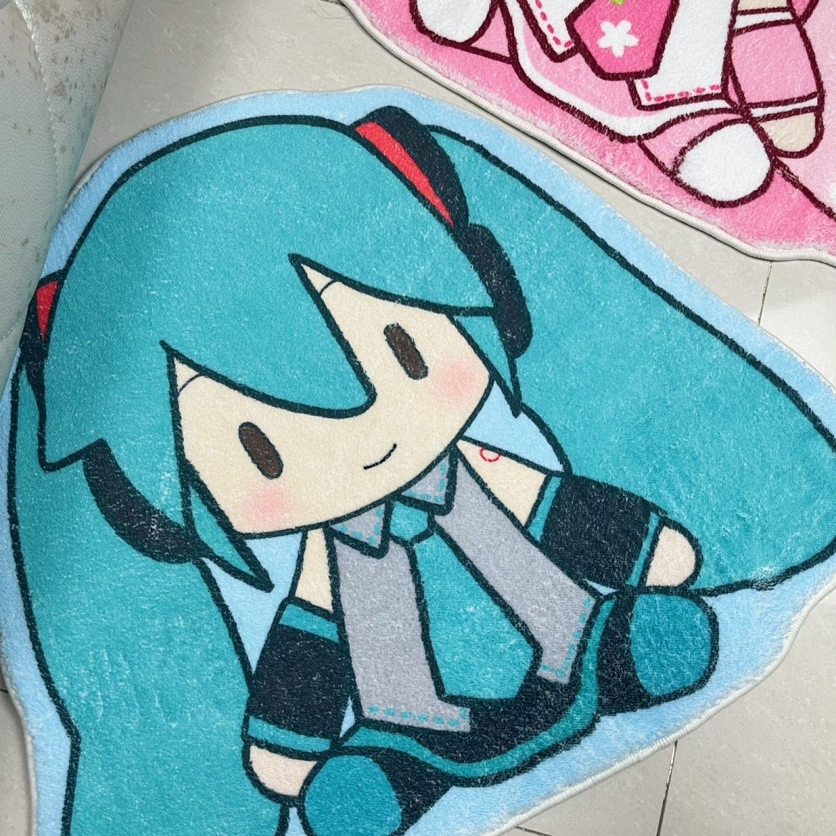 Kawaii Hatsune Miku Rug Anime  - Home Goods Bathroom Accessories ulasan dan harga