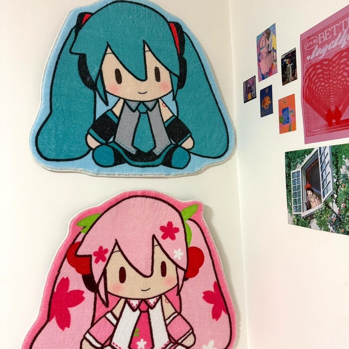 Kawaii Hatsune Miku Rug Anime  - Home Goods Bathroom Accessories ulasan dan harga