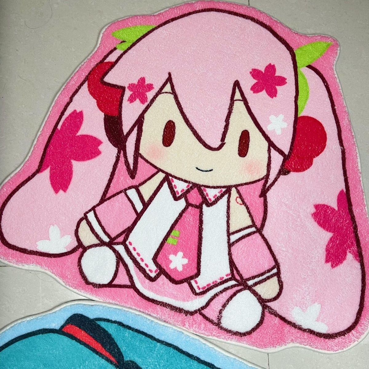 Kawaii Hatsune Miku Rug Anime  - Home Goods Bathroom Accessories ulasan dan harga