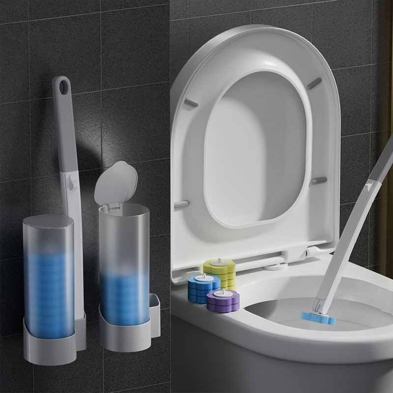18/36Pcs Toilet Brush With Dis - Home Bathroom Upgrades ulasan dan harga