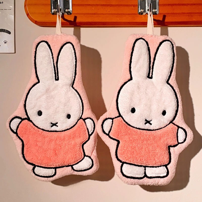 Miffy Rabbit Hand Towel Cute F - Home Goods Bathroom Accessories ulasan dan harga