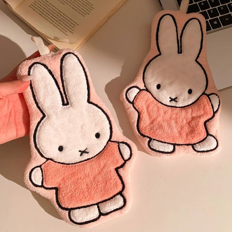 Miffy Rabbit Hand Towel Cute F - Home Goods Bathroom Accessories ulasan dan harga