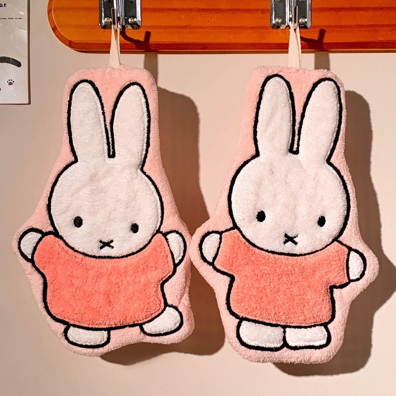 Miffy Rabbit Hand Towel Cute F - Home Goods Bathroom Accessories ulasan dan harga