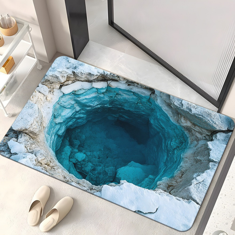 VIKAMA Stereoscopic Vision Bat - Zara Home Bathroom Rug ulasan dan harga