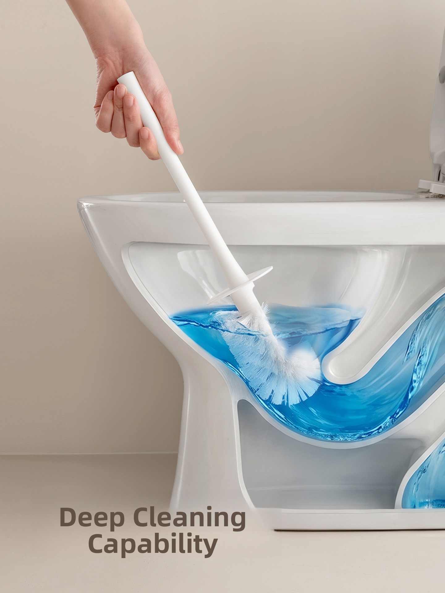 Corner Toilet Brush Wall Mount - Home Needs Bathroom Cleaning ulasan dan harga