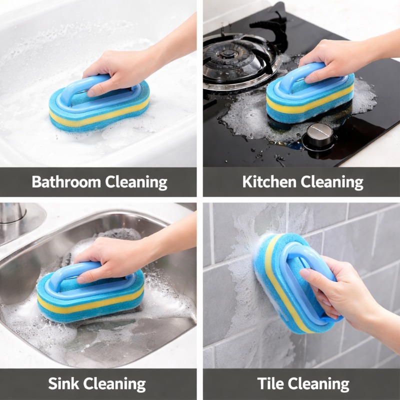Household Cleaning Brush with  - Home Goods Bathroom Accessories ulasan dan harga