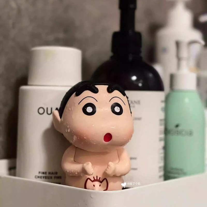 Bathing Crayon Shin Chan Cute  - Home Goods Bathroom Accessories ulasan dan harga