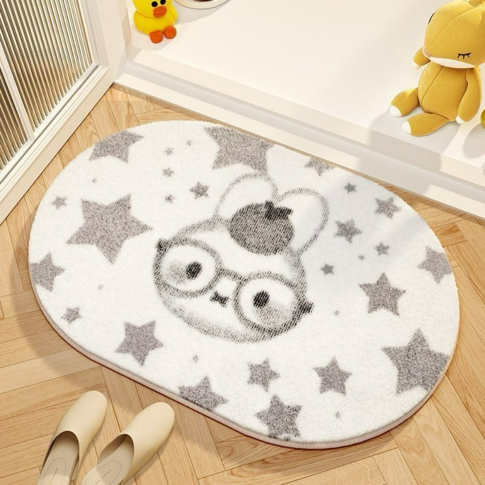 Miffy Cartoon Floor Mat Soft I - Home Goods Bathroom Accessories ulasan dan harga