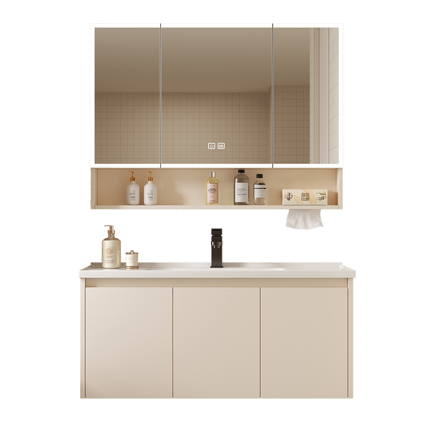 Space Aluminum Bathroom Smart  - Home Bathroom Wallpaper ulasan dan harga