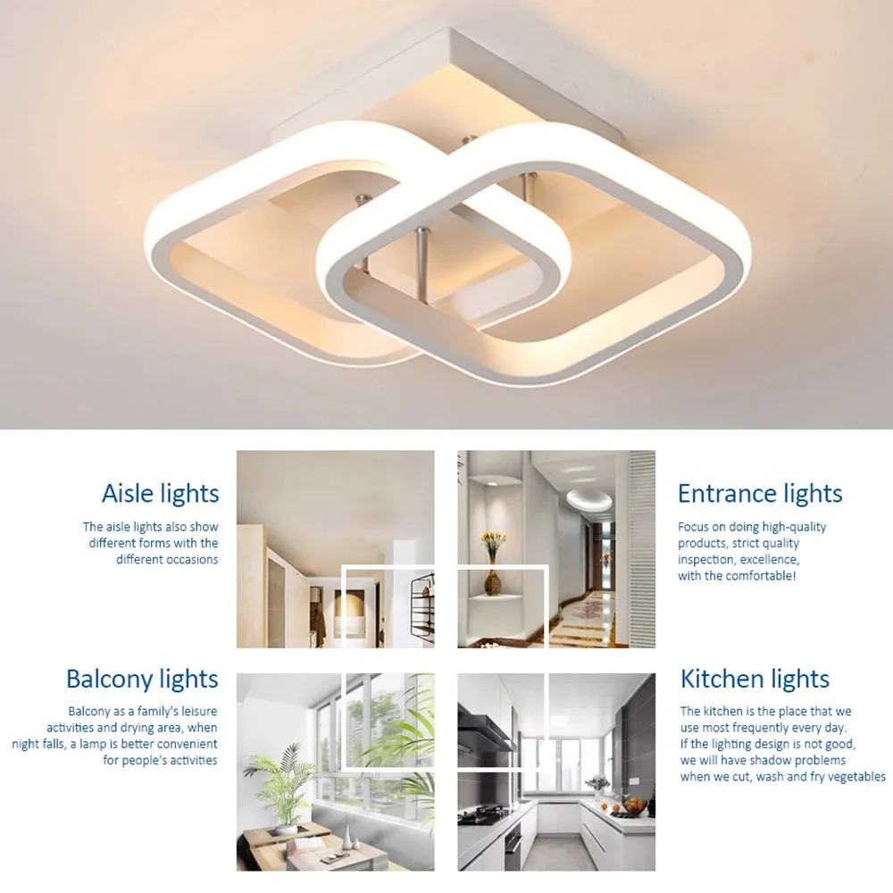 Modern LED Ceiling Chandelier  - Home Bathroom Colors ulasan dan harga