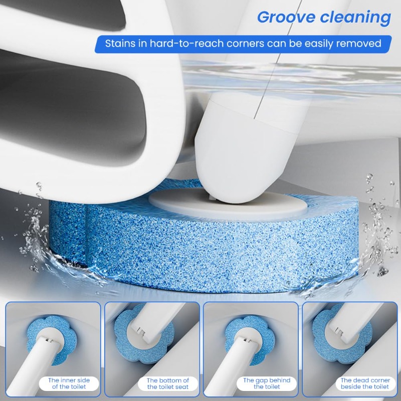 Toilet Brush with Disposable R - Home Bathroom Upgrades ulasan dan harga