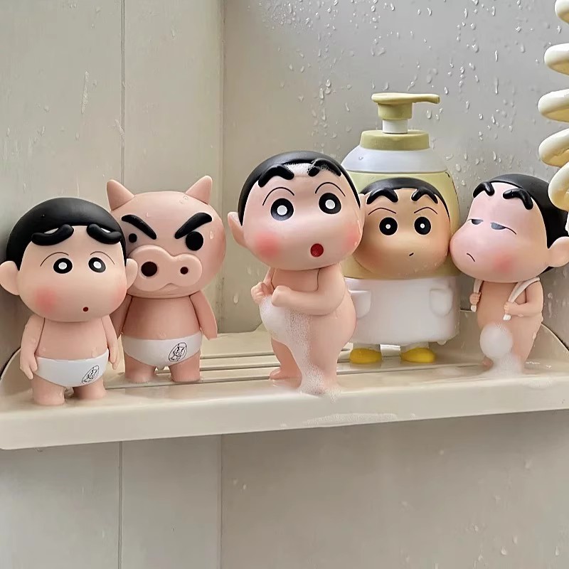 Bathing Crayon Shin Chan Cute  - Home Goods Bathroom Accessories ulasan dan harga