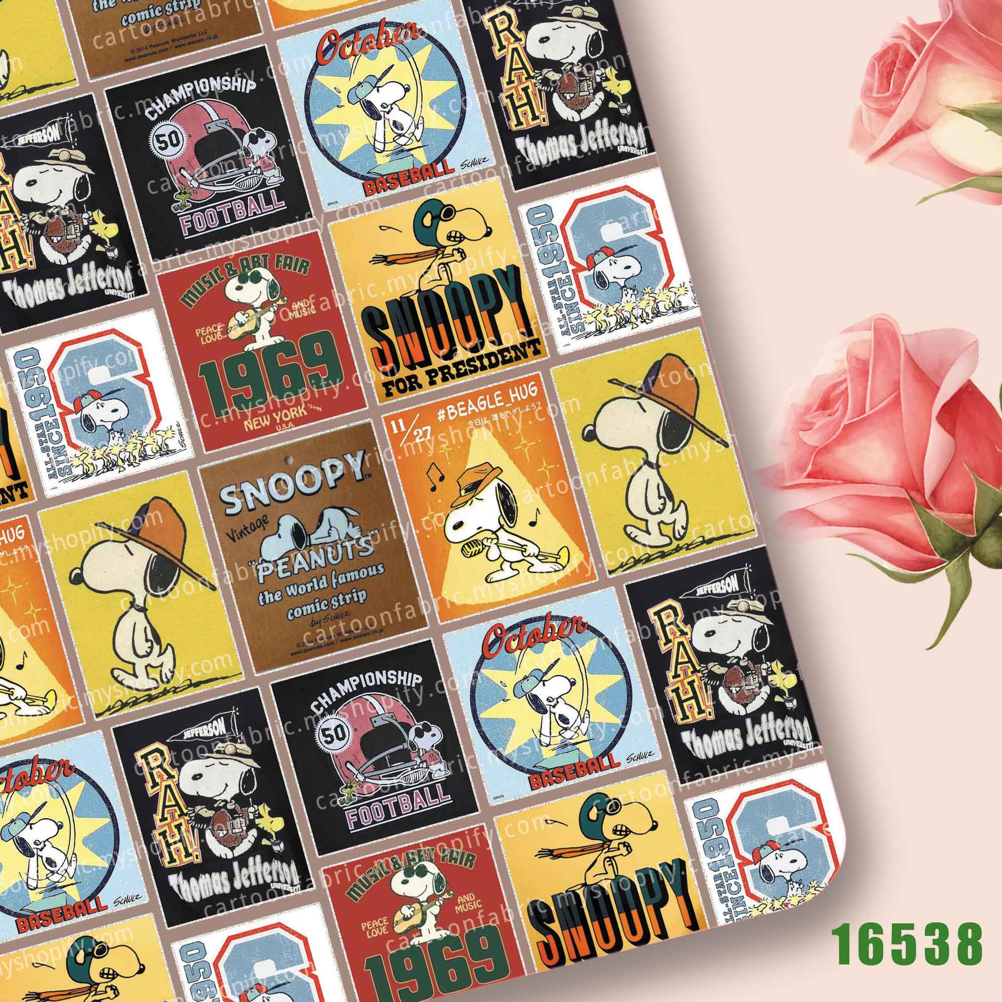 TAKARA TOMY Snoopy Fabric140x5 - Home Bathroom Gadgets ulasan dan harga