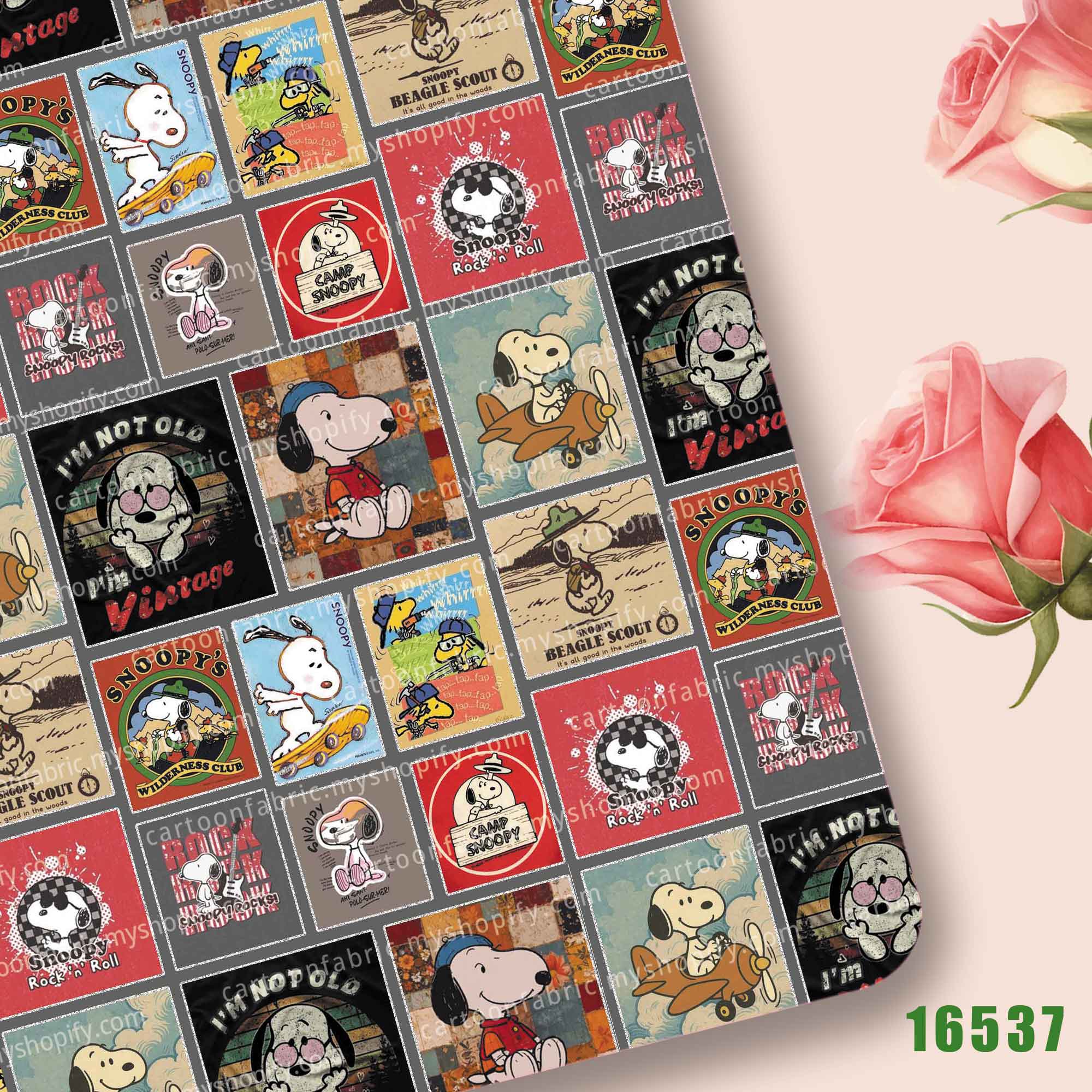 TAKARA TOMY Snoopy Fabric140x5 - Home Bathroom Gadgets ulasan dan harga
