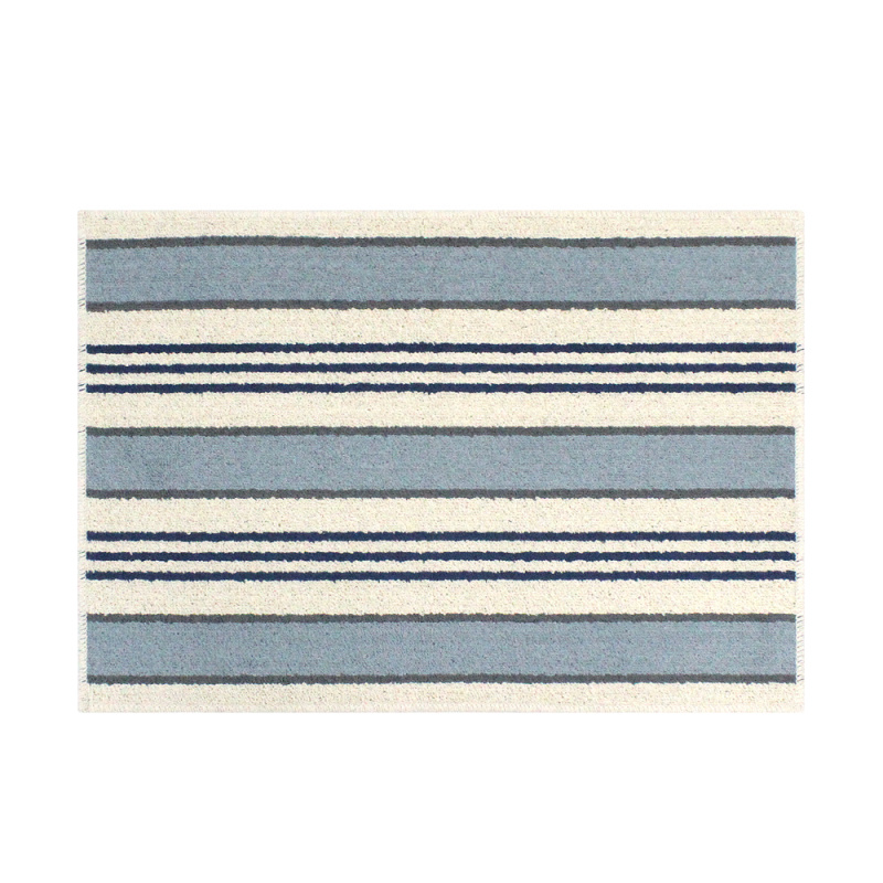 VIKAMA Korean Minimalist Strip - Zara Home Bathroom Rug ulasan dan harga