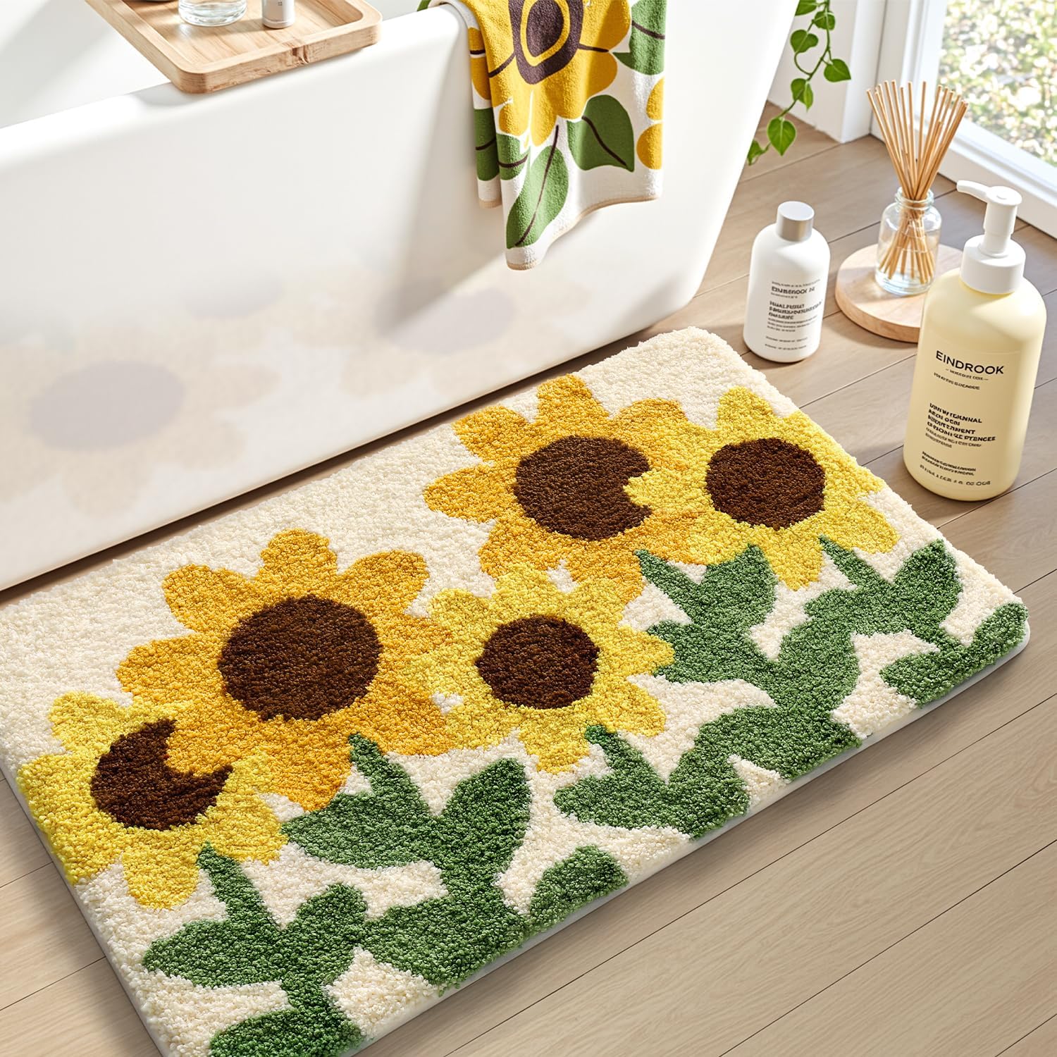 VIKAMA Modern Bathroom Carpet  - Zara Home Bathroom Rug ulasan dan harga
