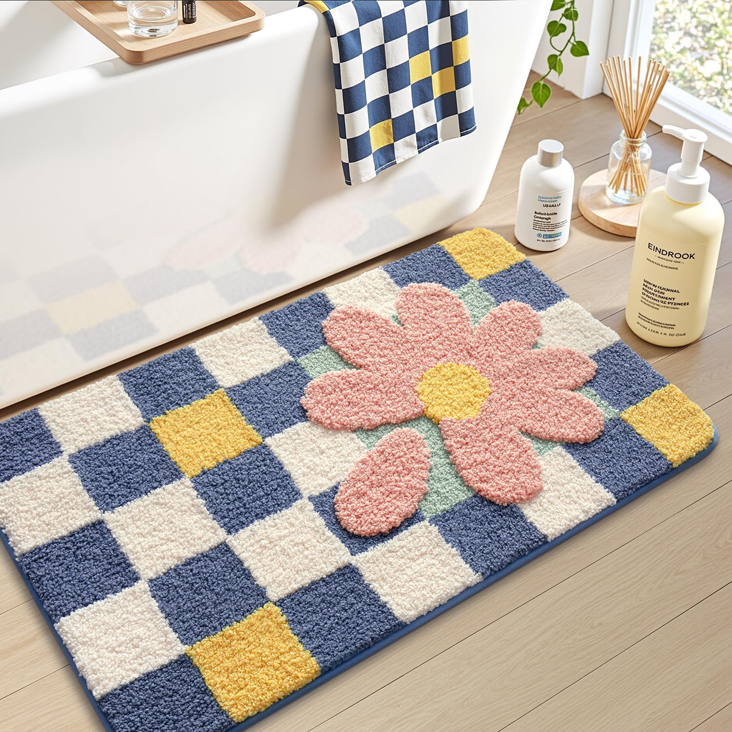 VIKAMA Modern Bathroom Carpet  - Zara Home Bathroom Rug ulasan dan harga