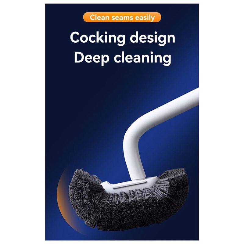 ABLA-Longhandled Toilet Brush  - Home Needs Bathroom Cleaning ulasan dan harga