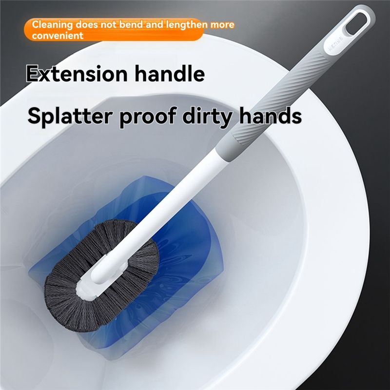 ABLA-Longhandled Toilet Brush  - Home Needs Bathroom Cleaning ulasan dan harga