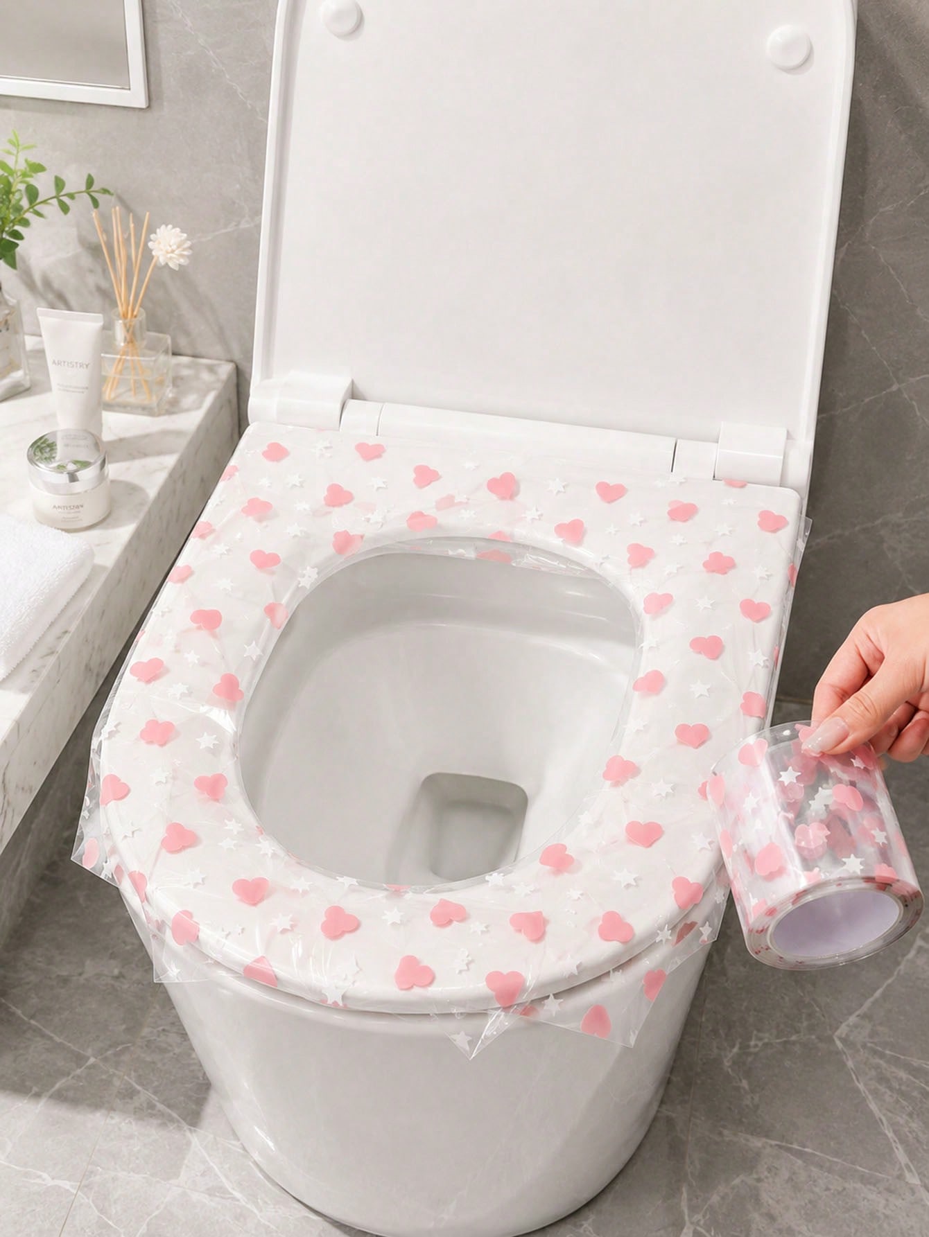 133pcs/roll disposable toilet  - Home Bathroom Gadgets ulasan dan harga