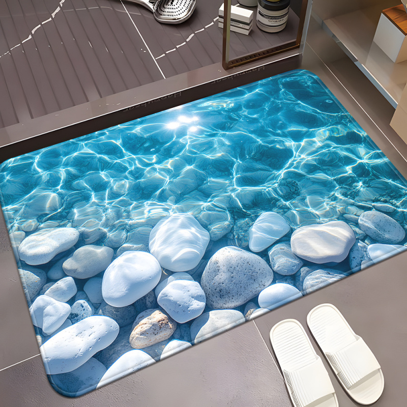 VIKAMATransparent waterstone b - Zara Home Bathroom Rug ulasan dan harga