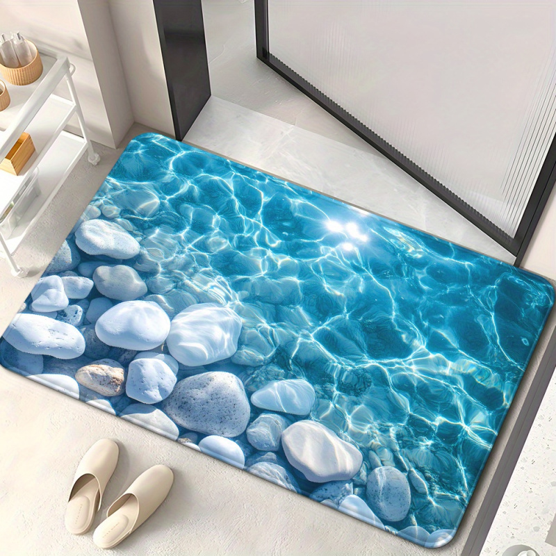 VIKAMATransparent waterstone b - Zara Home Bathroom Rug ulasan dan harga