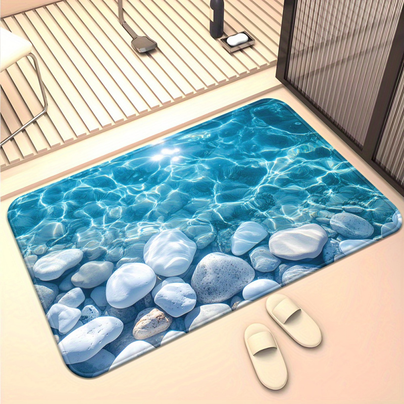 VIKAMATransparent waterstone b - Zara Home Bathroom Rug ulasan dan harga