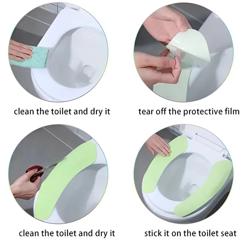 1/5/10Pairs Colorful Toilet Se - Home Bathroom Gadgets ulasan dan harga