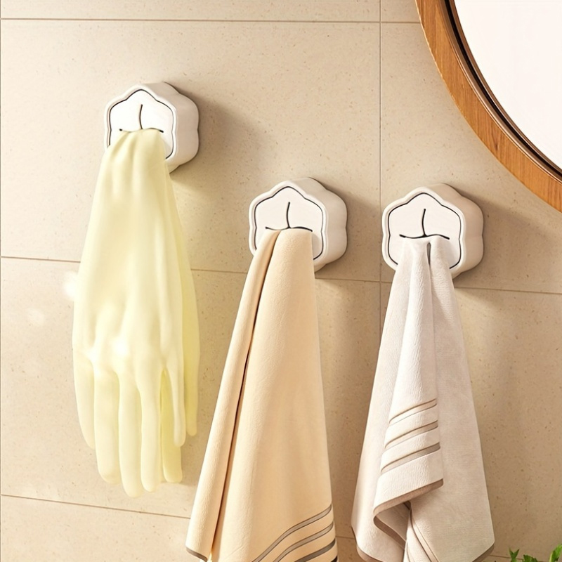 6PCS Self Adhesive Towel Holde - Home Bathroom Gadgets ulasan dan harga
