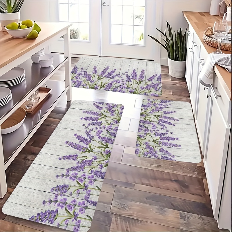 VIKAMA Flowers and Plants Kitc - Zara Home Bathroom Rug ulasan dan harga
