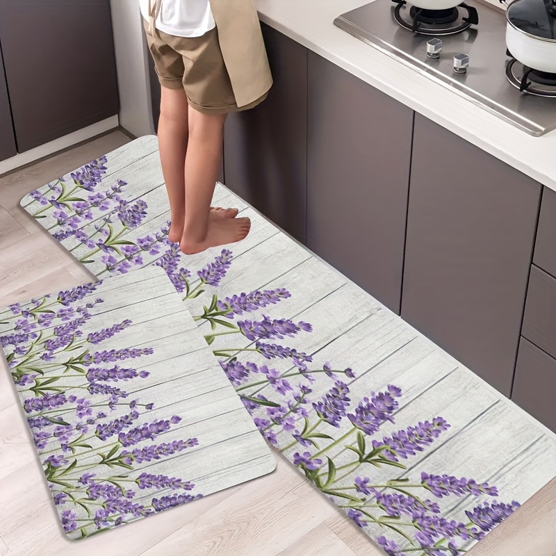VIKAMA Flowers and Plants Kitc - Zara Home Bathroom Rug ulasan dan harga