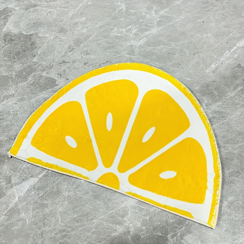 VIKAMA Fresh Lemon Style Bathr - Zara Home Bathroom Rug ulasan dan harga
