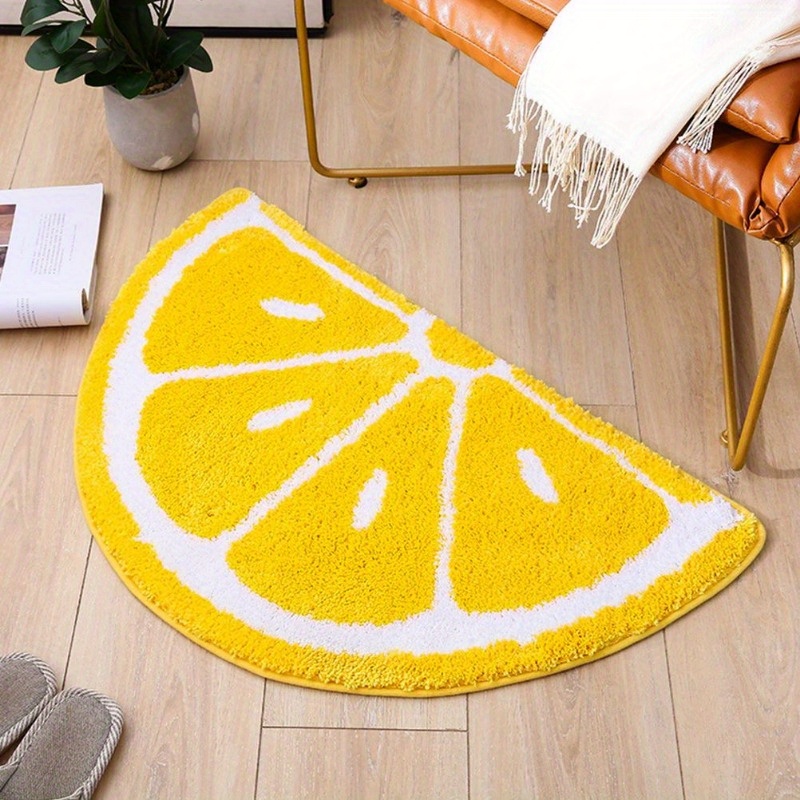 VIKAMA Fresh Lemon Style Bathr - Zara Home Bathroom Rug ulasan dan harga