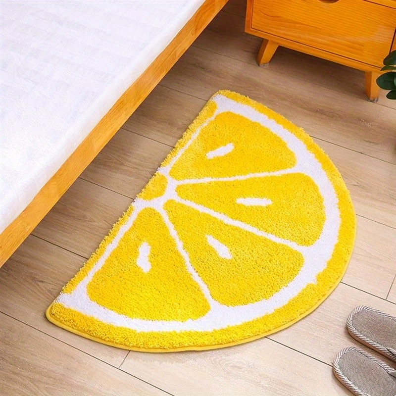 VIKAMA Fresh Lemon Style Bathr - Zara Home Bathroom Rug ulasan dan harga