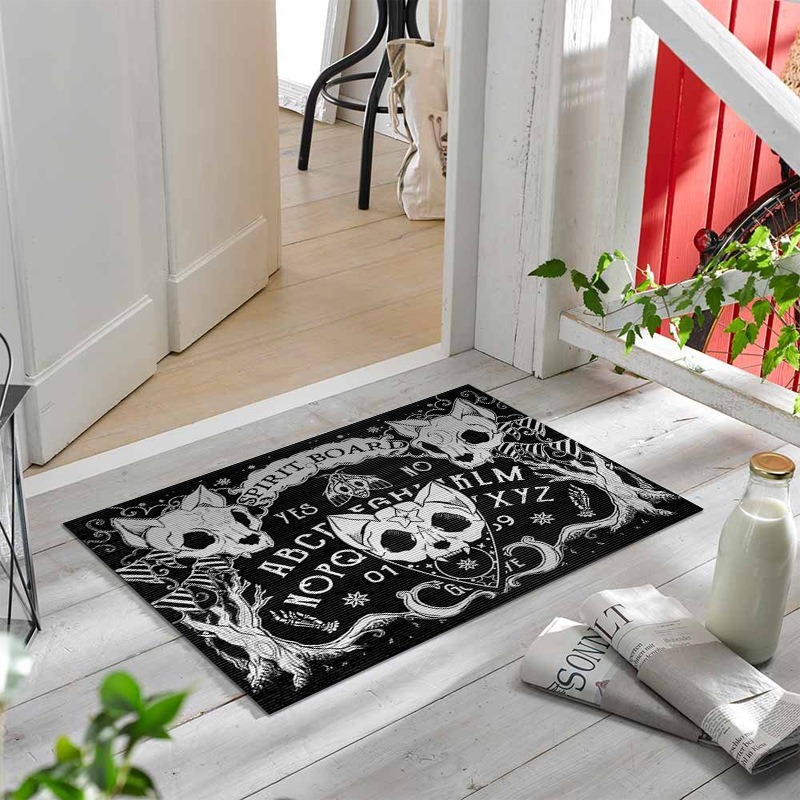 Dark Gothic Floor Mat for Hous - Zara Home Bathroom Rug ulasan dan harga