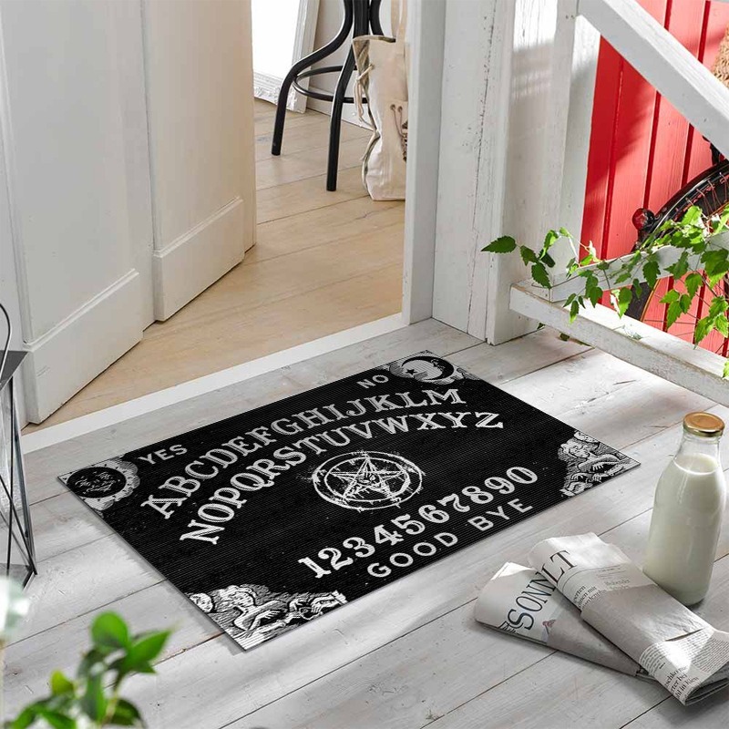 Dark Gothic Floor Mat for Hous - Zara Home Bathroom Rug ulasan dan harga